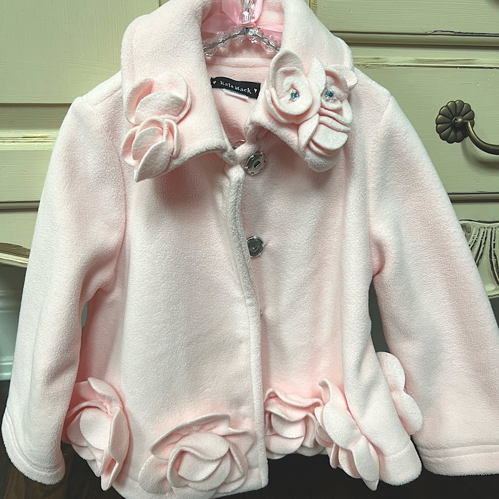 🌸Kate Mack🌸 girls fleece jacket
